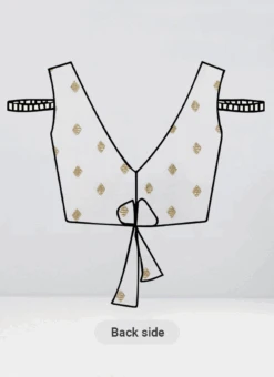 Teen Girls Pink Chanderi Saree N White Embroidered Blouse Festive Wear